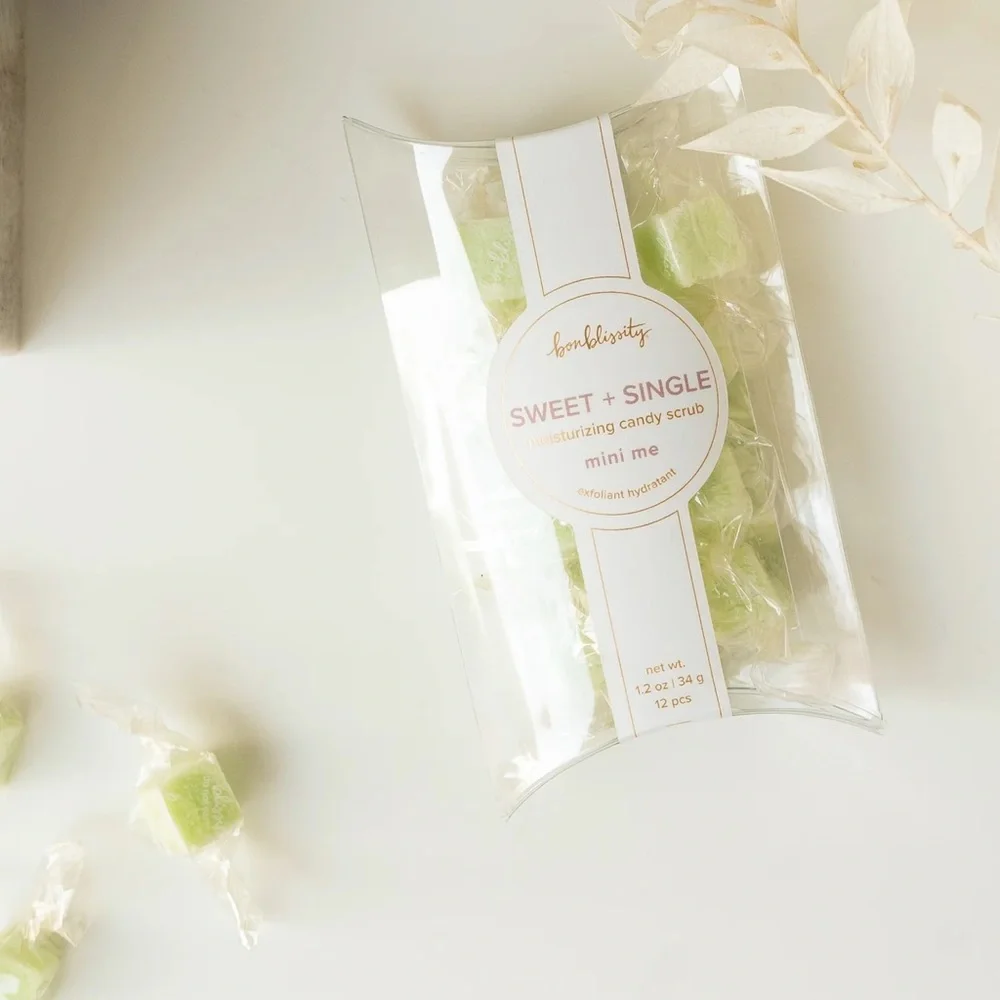 Sweet + Single Moisturizing Candy Scrub - Green